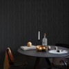 JiffDiff Wallpaper Peel and Stick Textured, 3D Black Embossed Wall