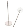 GRIRIW 2Pcs Desktop Flag Holder with Telescopic Metal Flag Pole