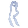 PATIKIL Stylish Ribbon Scarf, Solid Color Skinny Scarf Pure Long