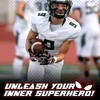 Alytree Youth American Football Gloves, Sticky Receiver Gloves with Super