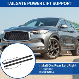 ARISELIFT Rear Tailgate Power Lift Support Liftgate Hatch Shock Strut Electric Trunk Power Liftgate Actuator (for Infiniti QX50 19-20, 78x16x8cm)