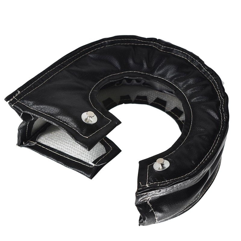 labwork Black T6 Turbo Heat Shield Blanket Cover with 2Inch