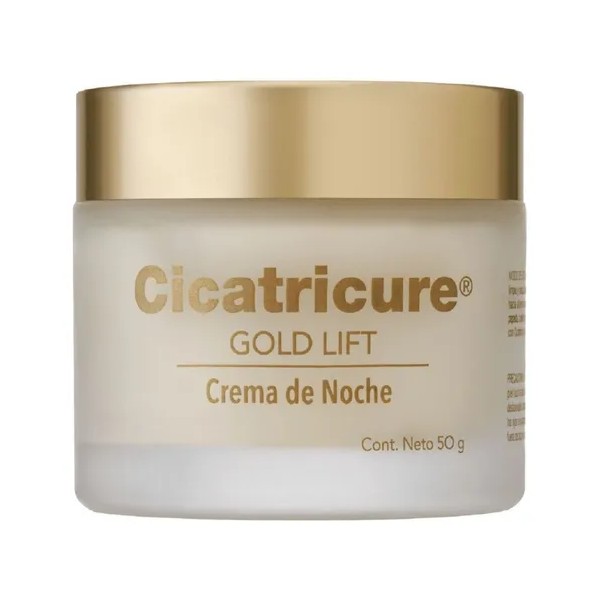 Crema De Noche Cicatricure Gold Lift Reduce Arrugas 50 G