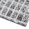 WZHUIDA 1080 Pieces M2 M3 M4 M5 Hex Socket Screws