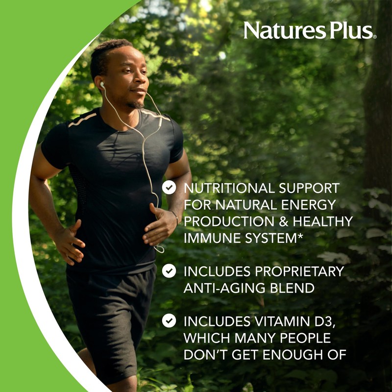 NaturesPlus Source of Life Green & Red Multivitamin - 90