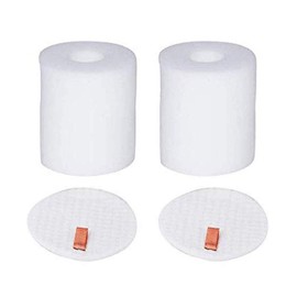 Eztronics CorpVacuums Replacement 2 Pk Shark Rotator Powered Lift-Away XL Capacity Foam + Felt Filter Kit fits NV755 + UV795 Bagless Upright Vacuum Cleaners, Part # XFF755
