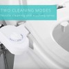 Deco Essentials Non-Electric Single Nozzle Toilet Seat Bidet for Standard