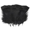 Soarer Black Turkey Feathers - 300pcs 3-5inch Feathers for Kindergarten