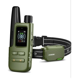 Jugbow Dog Shock Collar 3300ft Training Collar With Remote 4 Training Mode Rechargeable