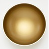 KORINDO EZ051926 Small Bowl White Uchigin Gold 4.3 inches (10.9