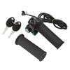 2 PCS Electric Bike Throttle Grip Kit Speed Control Grip
