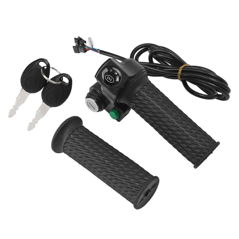 2 PCS Electric Bike Throttle Grip Kit Speed Control Grip