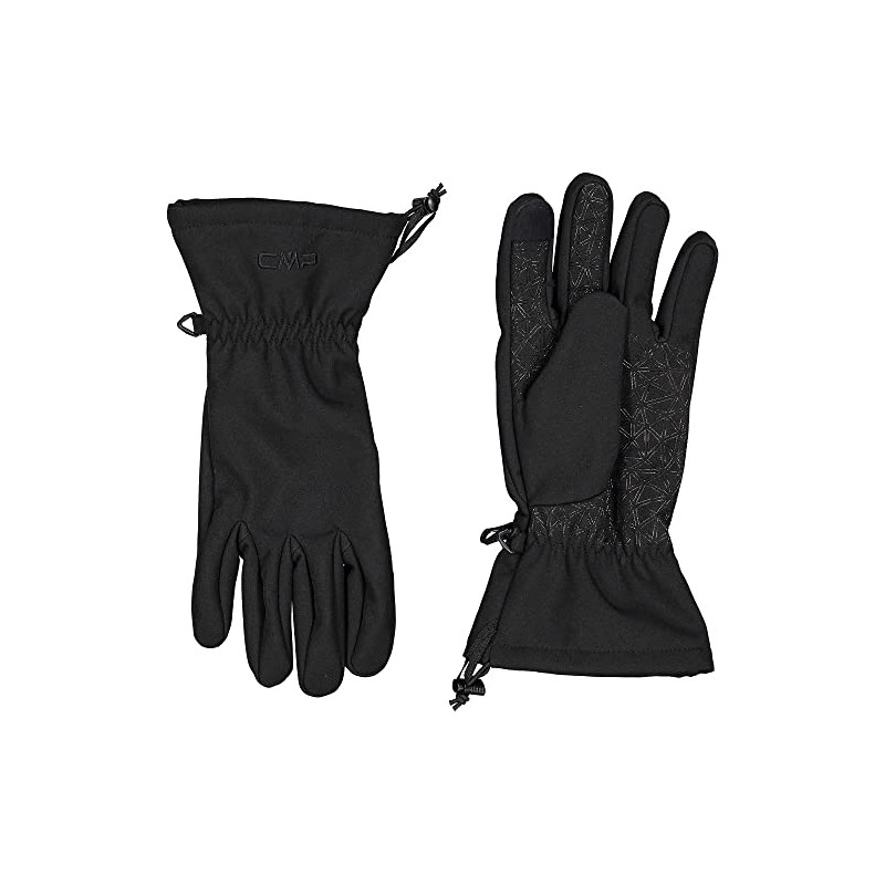 CMP 6524828, Gloves Women, women's, 6524828, Black, 7.5