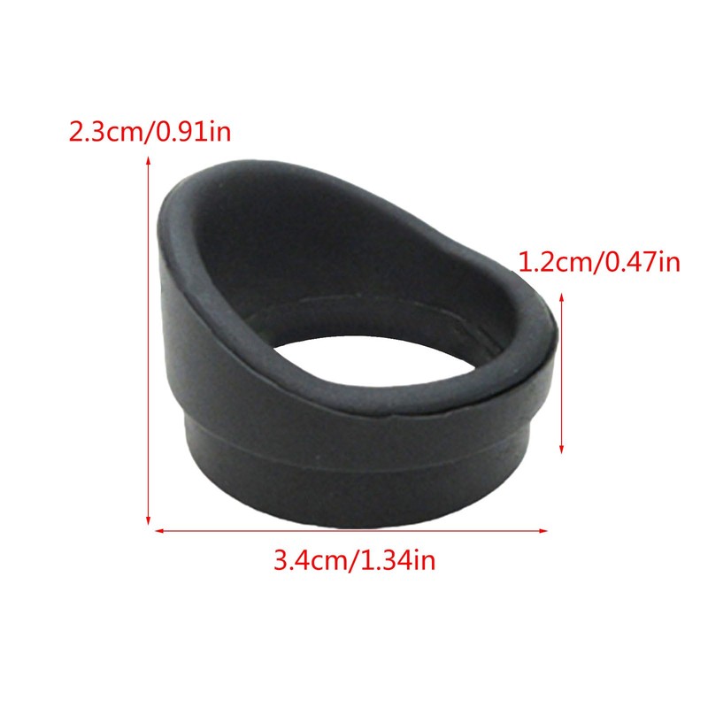 Soft Rubber Eyepiece Eye Shield 28mm-37mm Eyes Guard Cups for