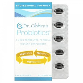 닥터오히라에센셜 포뮬라 프로바이오틱스, 캡슐 30정 Dr. Ohhira's Essential Formula Probiotics, 30 Capsules