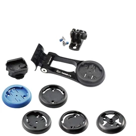 REC-MOUNTS ICS01 Aero Stem Type α Combo Mount (10 Brand Compatible) [BMCα+GP] Compatible with Garmin Cat Eye, Pioneer Leather, Wahoo, Brighton, Giant, Explover, Sigma, Polar, Gopro HERO