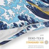 VOID Hokusai Wave Kangawa Japan Cushion Cover Polyester Waterproof Outdoor