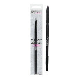 Brocha Labios y Delinear By Apple Negro Punta Fina 1 Ud