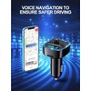 Bluetooth 5.3 FM Transmitter for Car – Wireless Radio Adapter