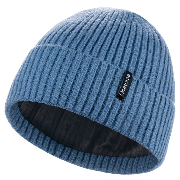 Ocatoma - Gorro de invierno cálido para hombre y mujer,