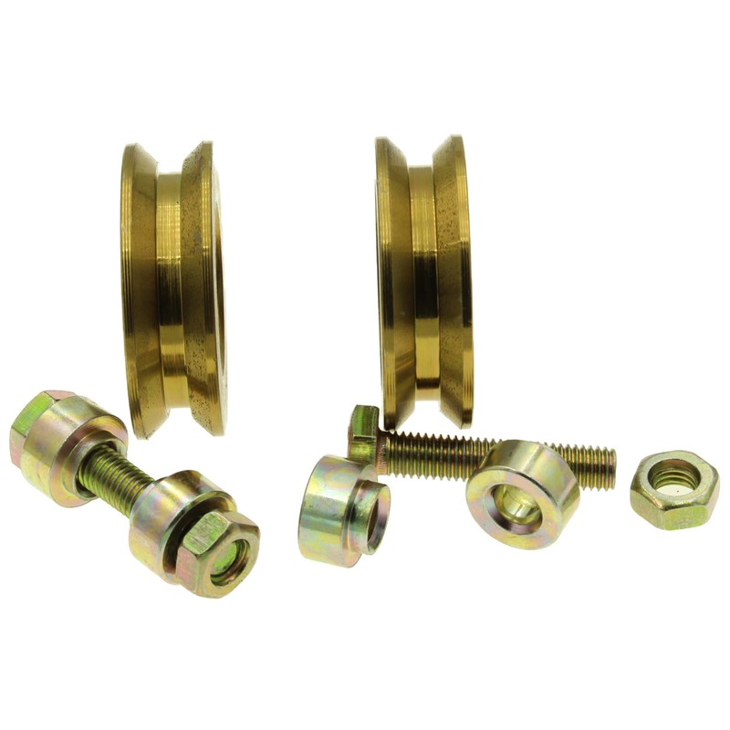 (V50-8) Pack of 2 Sliding gate Wheels Pulley Wheels V
