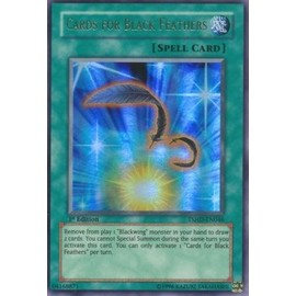 Yu-Gi-Oh! - Cards for Black Feathers (TSHD-EN046) - The Shining Darkness - Unlimited Edition - Ultra Rare