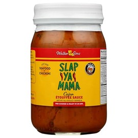 Slap Ya Mama Cajun Etoufee Sauce for Chicken or Seafood, Pre Cooked, 16 Ounce
