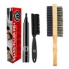 JYE Pincel para rellenar huecos de barba y Bigote, Impermeable,