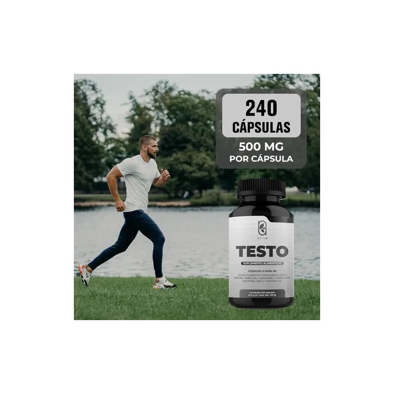 Testo Y Maca Negra Naima Suplemento Premium Vitalidad