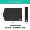 3 Pack Foam Filter Replacement for Miele Heat Pump Dryer