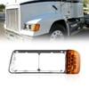 Headlight Bezel with LED Turn Signal Assembly Compatible With Freightliner