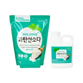 Gam-dong Oxygen Bleach (500g Container) - 1 pc + Gam-dong Oxygen Bleach (2kg Refill) - 2 pcs 2kg) - 1 pc