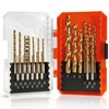 COMOWARE Impact Drill Bit Set - 21 Pcs Hex Titanium