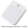 2pcs Plug in Night Light with Motion Sensor Mini Warm
