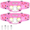 LHKNL Headlamp Flashlight, High Lumen Bright LED Rechargeable Headlight with