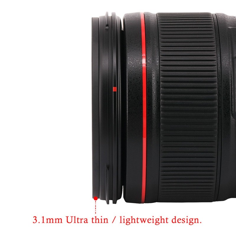 Haoge 49mm Ultra Slim Mc Uv Protective Multicoated UV Lens