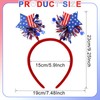 HAIMITI 4th of July Headband Independence Day Hair Bands for