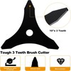2PCS 10" x 3TTeeth Brush Cutter Blade ，Universal Brushcutter Blade