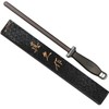 MAC Japan MAC Knife SRB-104 10-1/2" Black Ceramic Honing Rod w/ Grooves New in Box