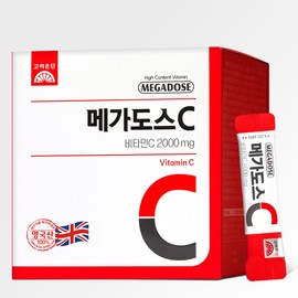 Goryeo Eundan Mall Kolmar Megadose C Vitamin C 2000mg X 100 sticks (200g), 2 pieces