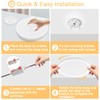 BOSITE Ceiling Light LED 30 W, 4000 K Round Ceiling