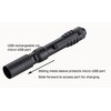 Streamlight 66609 MicroStream USB 250-Lumen 1150-Candela EDC Ultra-Compact Flashlight with