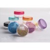 yueton?10 Empty Clear Boday Multi Color Top Lid Plastic Sample