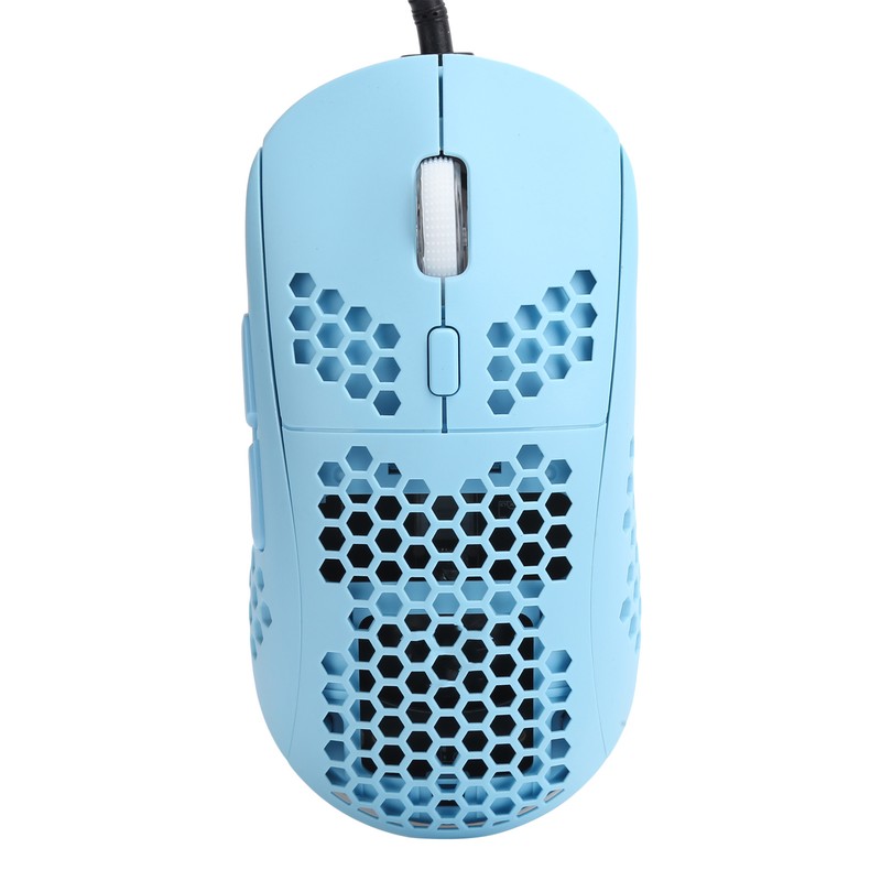 Wire Mouse Hollow Design DPI Adjustable RGB Lighting Effect Laptop
