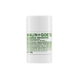 MALIN+GOETZ Eucalyptus Deodorant, 1 oz. - Men & Women's, Scented for All Skin Types, Natural Fragrance & Color, Aluminum Free Natural