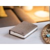 Gingko Smart Booklight- Linen Mini Coffee Brown