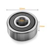 Mofun Wheel Bearing Seal Kit Compatible with Harley Touring Softail