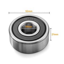 Mofun Wheel Bearing Seal Kit Compatible with Harley Touring Softail Dyna 2000-2007