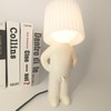 FSAON Funny Night Light,Shy Boy Desk Lamp,Creative LED Reading Light,Christmas