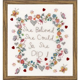 Bothy Threads Cross Stitch Kit - Love Note